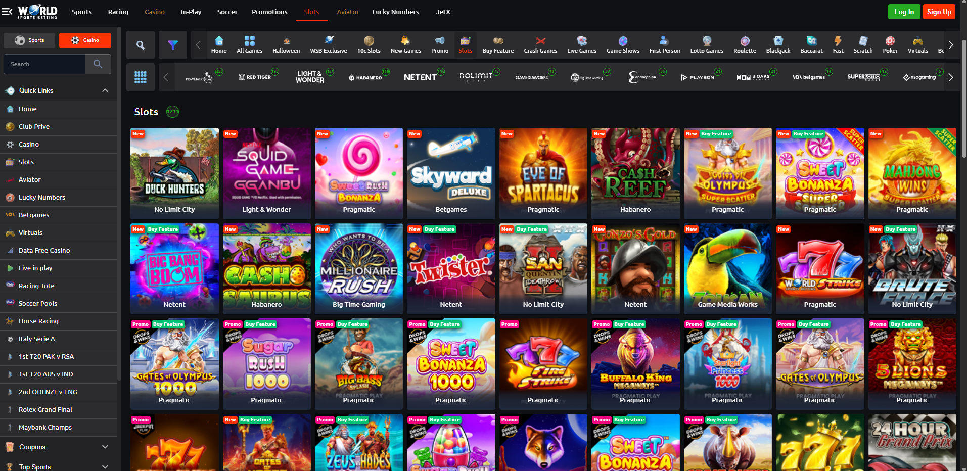 WSB Casino Slots